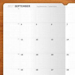 Monthly-planner-02 Monthly Planner 2021 – 1 booklet A5