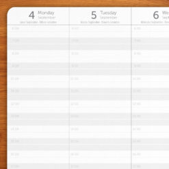 Weekly-planner-01 Weekly Planner 2020 – 3 booklets A5